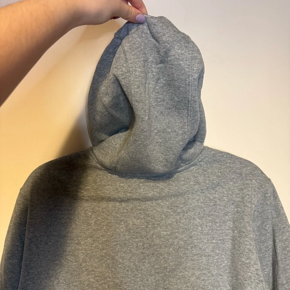 NIKE Syracuse University Gray Logo Hoodie Medium